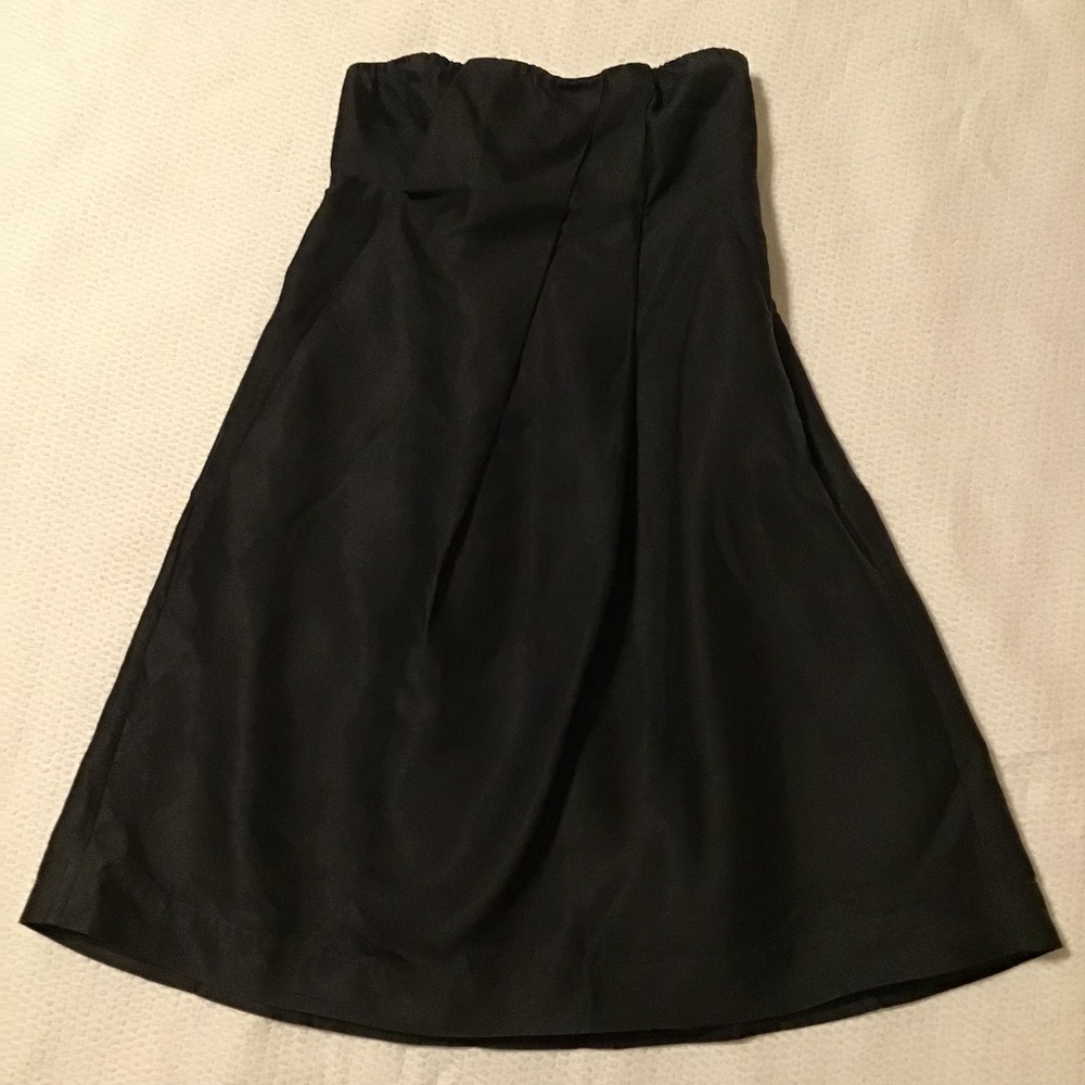 Club Monaco Black Strapless Dress. Size 0
